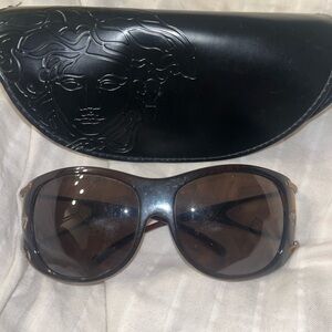Authentic Versace Medusa oversized sunglasses